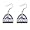 Colorado Rockies Dangle Logo Earring Set Mlb Charm Gift Image #1