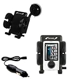  : Microsoft Zune Gen2 Flexible Auto Windshield Holder with Car Charger - Uses Gomadic TipExchange
