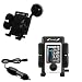 Microsoft Zune Gen2 Flexible Auto Windshield Holder with Car Charger - Uses Gomadic TipExchange
