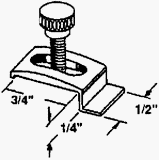 Prime Line Prod. PL14750 Storm Door Panel Clip Without Screw