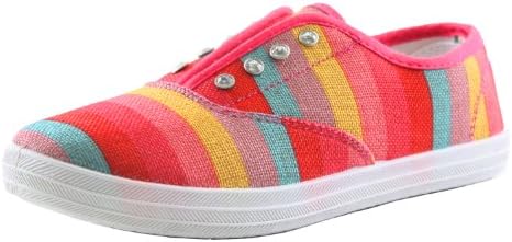 Club Canvas 141La Fashion-Sneakers, Fuchsia Canvas, 6
