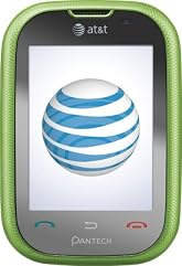 Pantech Pursuit Cellular Phone Green AT&T