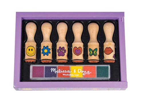 Childrens Toyshop  Toys : Melissa & Doug - Happy Handle Stamps