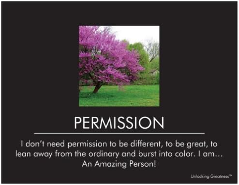 Unlocking Greatness No.3 Permission Card
