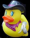 Cowgirl Rubber Ducky
