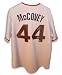 Willie McCovey Autographed/Hand Signed San Francisco Giants Gray Baseball Jersey with 521 HRs Inscri