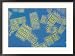 Magnified view of diatoms that reproduce by simple cell division Scenic Framed Art Poster Print by Darlyne A. Murawski, 29x21