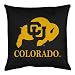 Colorado Golden Buffaloes Locker Room Pillow (18x18) NCAA