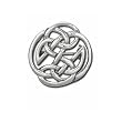 Celtic Knot Sterling Silver Pin Pendant