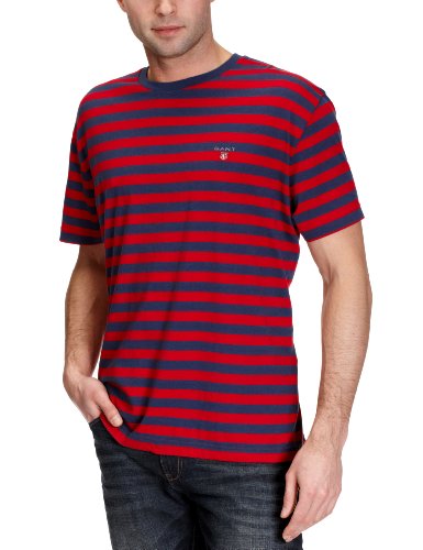GANT Herren T-Shirt 234121, Gr. 50 (L), Rot (RED) Preisvergleich