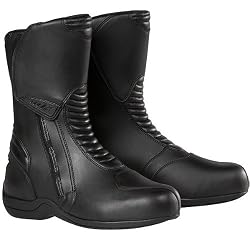 Alpinestars Alpha Touring Men's Waterproof On-Road Racing Motorcycle Boots - Black