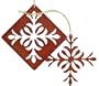 Hawaii Christmas Wood Ornament Lauae Fern