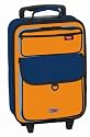 Mc Neill Chip blue/orange Kindertrolley