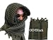 Special Forces SHEMAGH SCARF Balaclava Arab-- OD/BLK Image