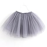 enchante petit(アンシャンテ プティ) キッズ 子供 ボリュームチュールフレアスカート ≪全9色≫ 130cm #グレー