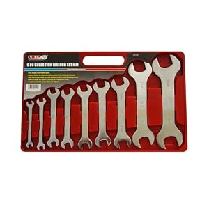 Grip 90122 9 Piece Metric Super Thin Wrench Set by 