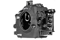 Aquatica D3 - Nikon D3 / D3s / D3x Digital Pro Camera Housing with dual bulkheads & Moisture Alarm