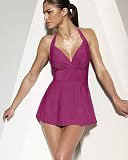 Shape fx One Piece Halter Control Swimsuit Dress