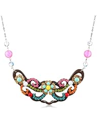 TARINA TARANTINO "Sugar Cookie" Multi-Colored Ganache Necklace, 17" Plus 3" Extender