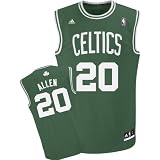Adidas Boston Celtics Ray Allen Toddler Revolution 30 Replica Road Jersey 2T