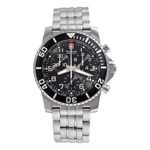 Swiss Army Men's 24144 Maverick II Chronograph Black Dial Watch