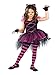 Fun World Catarina Child Costume Black/Pink Small (4-6)