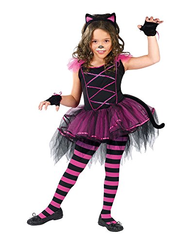 Fun World Catarina Child Costume Black/Pink Small (4-6)