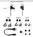 Wireless Headset Stoon Lightweight Sweatproof Sports Headphones V4.1 Best Noise Cancelling Earbuds with Mic Hands-free Bluetooth Eaebuds In Ear Dual Battery Calls for iPhone Samsung iPad (Black)