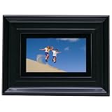 417rgQk9TPL. SL160  Wood 7 Digital Frame   Black