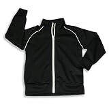 DKNY - DKNY - Toddler Boys Zip Front Track Jacket, Black