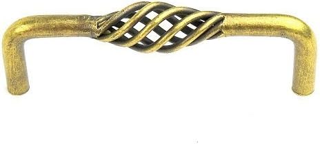 Century Hardware 44047-ABM Orleans Wrought Iron Pull, Brass/Antique Brass by ATG Stores