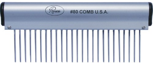 RescoErgonomic Dog, Horse, Cat, Pet Grooming Comb