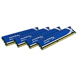 Kingston Hyper X Genesis 16GB Kit (4x4GB Modules) 2133MHz DDR3 Non-ECC CL11 DIMM XMP Desktop Memory
