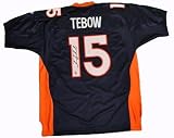 Tim Tebow Jersey Blue Custom - NFL Jerseys