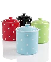 Spode "Baking Days" Canister Red