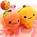 Love x2 Mikan-Chan Pair Mascot Cell Phone Straps