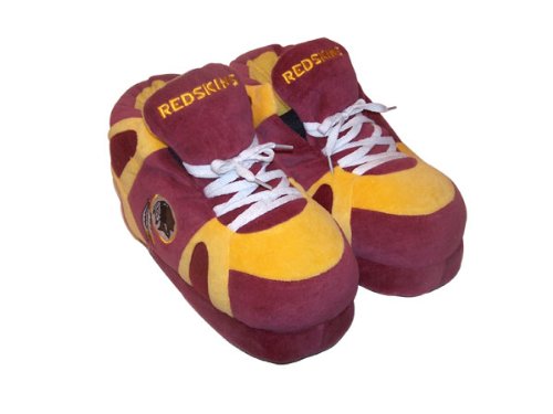 Nfl Washington Redskins Slippers Sm- Under 5.5