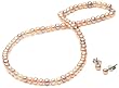 Multi-Color Freshwater Cultured Pearl Children's Necklace and Earring Set with Sterling Silver Clasp (4.4.5mm), 13"