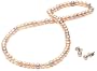 Multi-Color Freshwater Cultured Pearl Children's Necklace and Earring Set with Sterling Silver Clasp (4.4.5mm), 13"