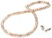 Sterling Silver Multi-Color Freshwater Cultured Pearl 4.4.5mm Children's Necklace and Earring Set, 13"