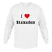 I Love/Heart Shamanism Adult Long Sleeve T-Shirt Various Colors