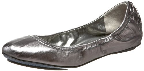 Cole Haan Sandals Maria Sharapova Collection by Cole Haan Women's Air Bacara  Flat ,Dark Silver Metallic,8 B US