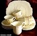 Kitchen & Housewares : Crown Staffordshire F14602 Pale Yellow Cake Plate