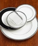 Lenox Federal Platinum Black 13 Oval Platter