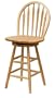 Winsome Wood 24-Inch Windsor Swivel Seat Bar Stool, Natural