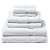 Pike Street 100% Egyptian Cotton 725-Gram 6-Piece Towel Set, White