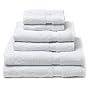 Pike Street 100% Egyptian Cotton 725-Gram 6-Piece Towel Set, White