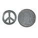 Jim Clift Design Peace Sign Lapel Pin - 1 Count