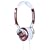 Skullcandy SC-LOW Lowrider Headphone (Red)