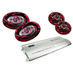 3000 Watt Car Hifi SET Endstufe Einbaulautsprecher CAR 375